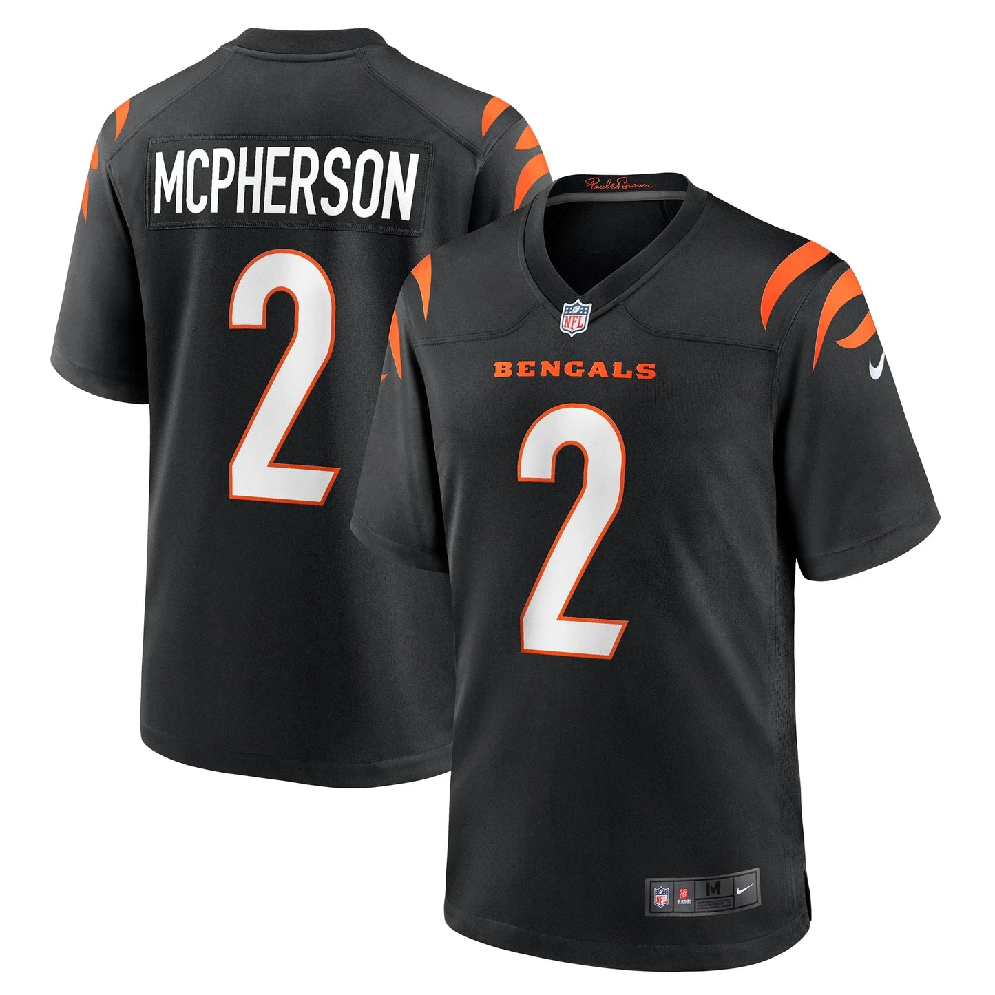 Evan McPherson Cincinnati Black Jersey