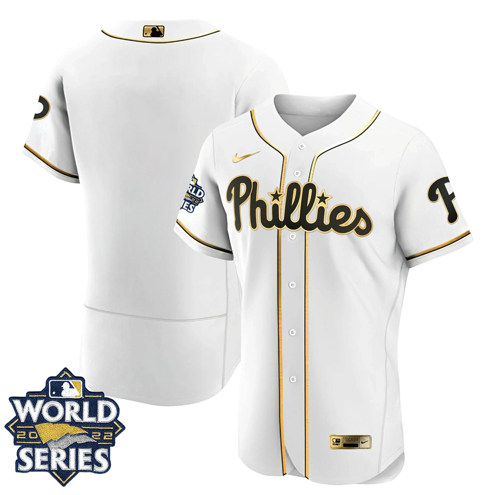 Philadelphia Black Gold & White Gold Team Jersey