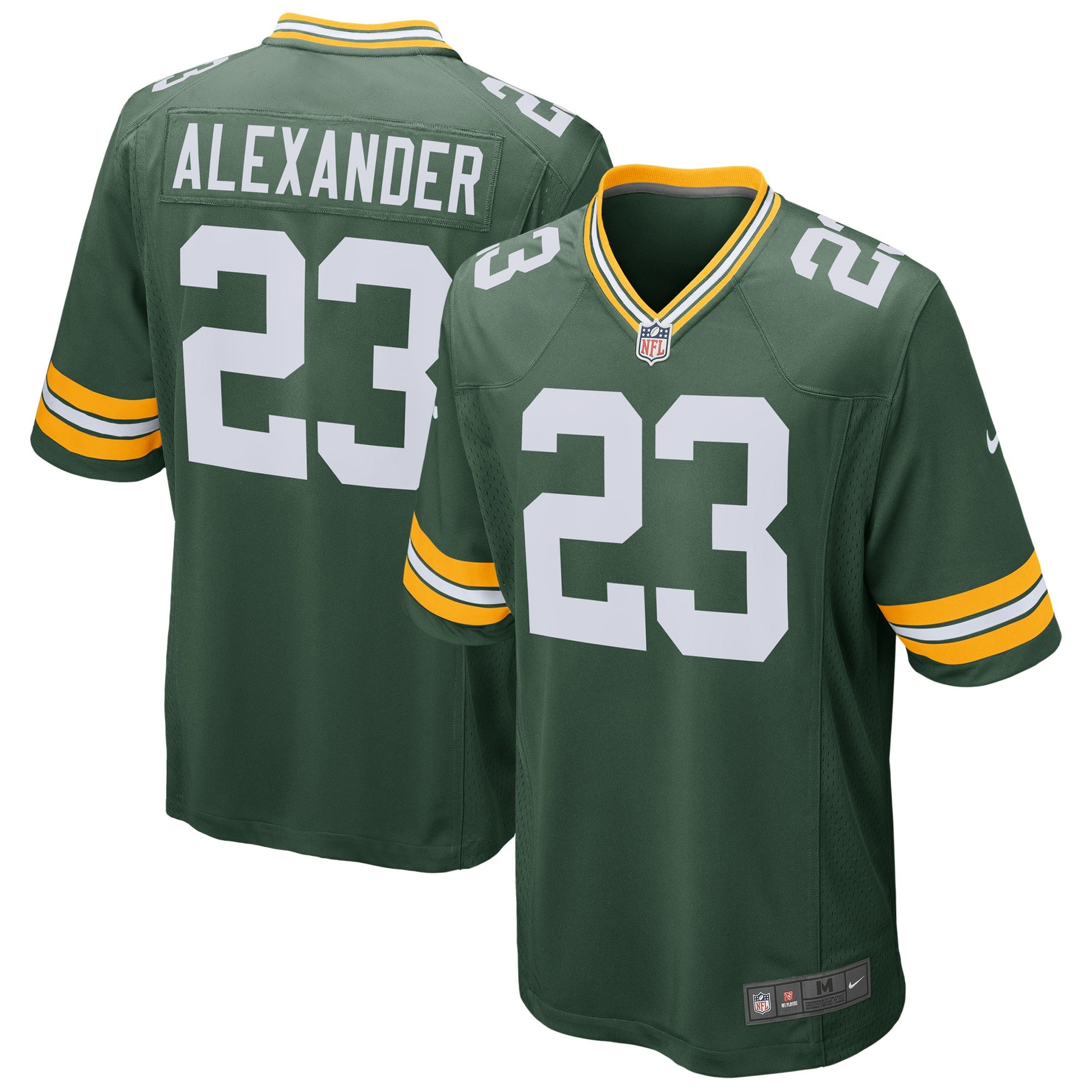 Jaire Alexander Green Bay Green Game Jersey