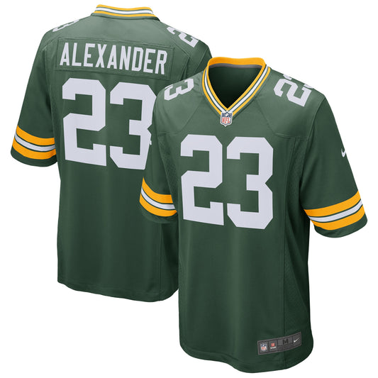 Jaire Alexander Green Bay Green Game Jersey