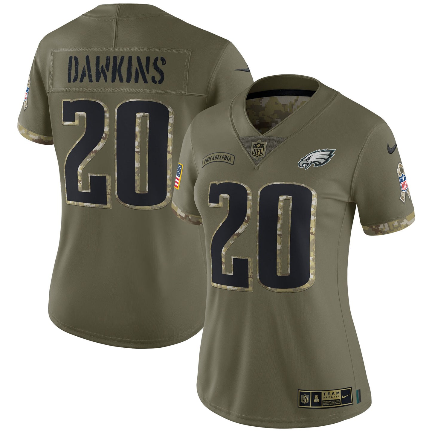 2022 Salute To Service Retired Player Limited – Olive