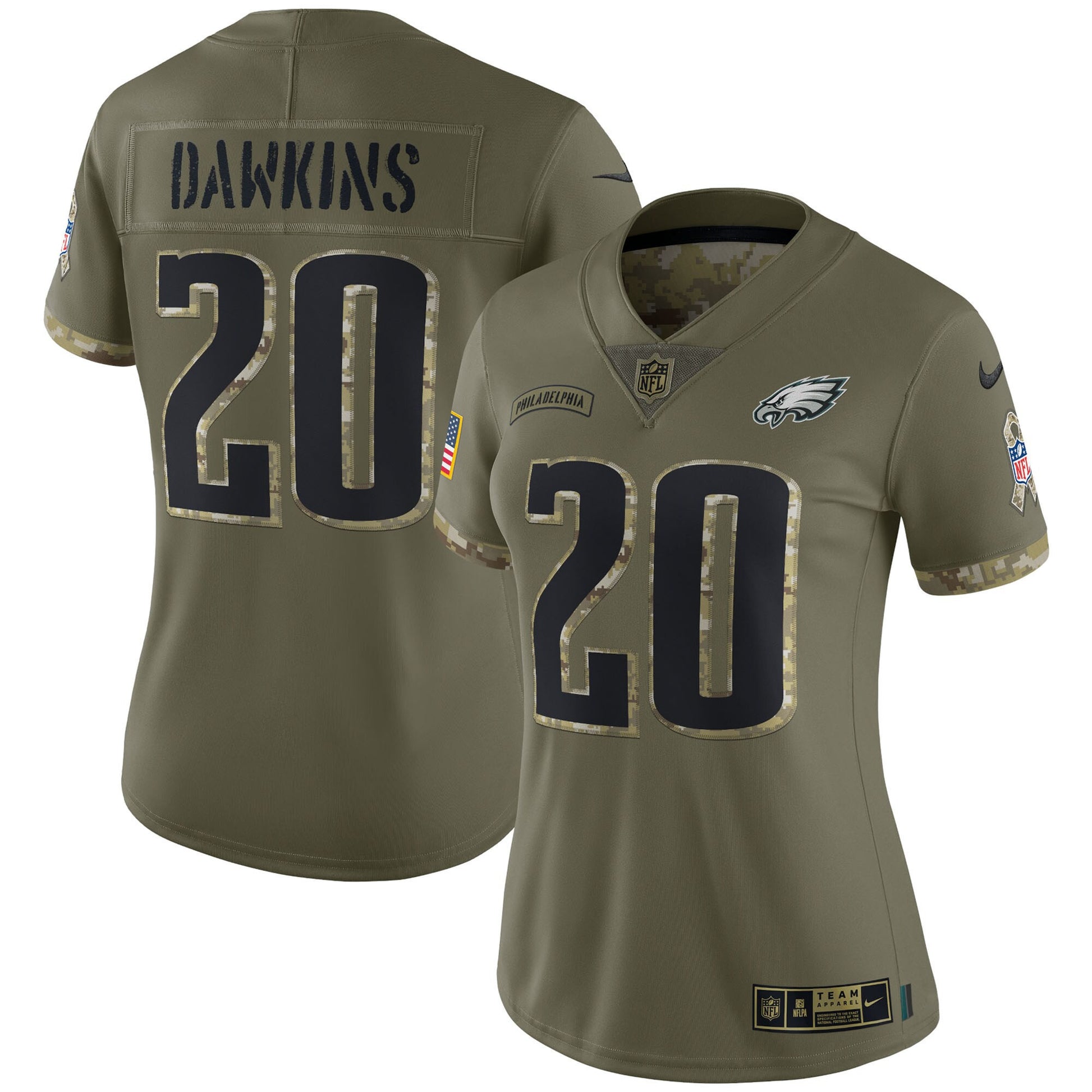 2022 Salute To Service Retired Player Limited – Olive
