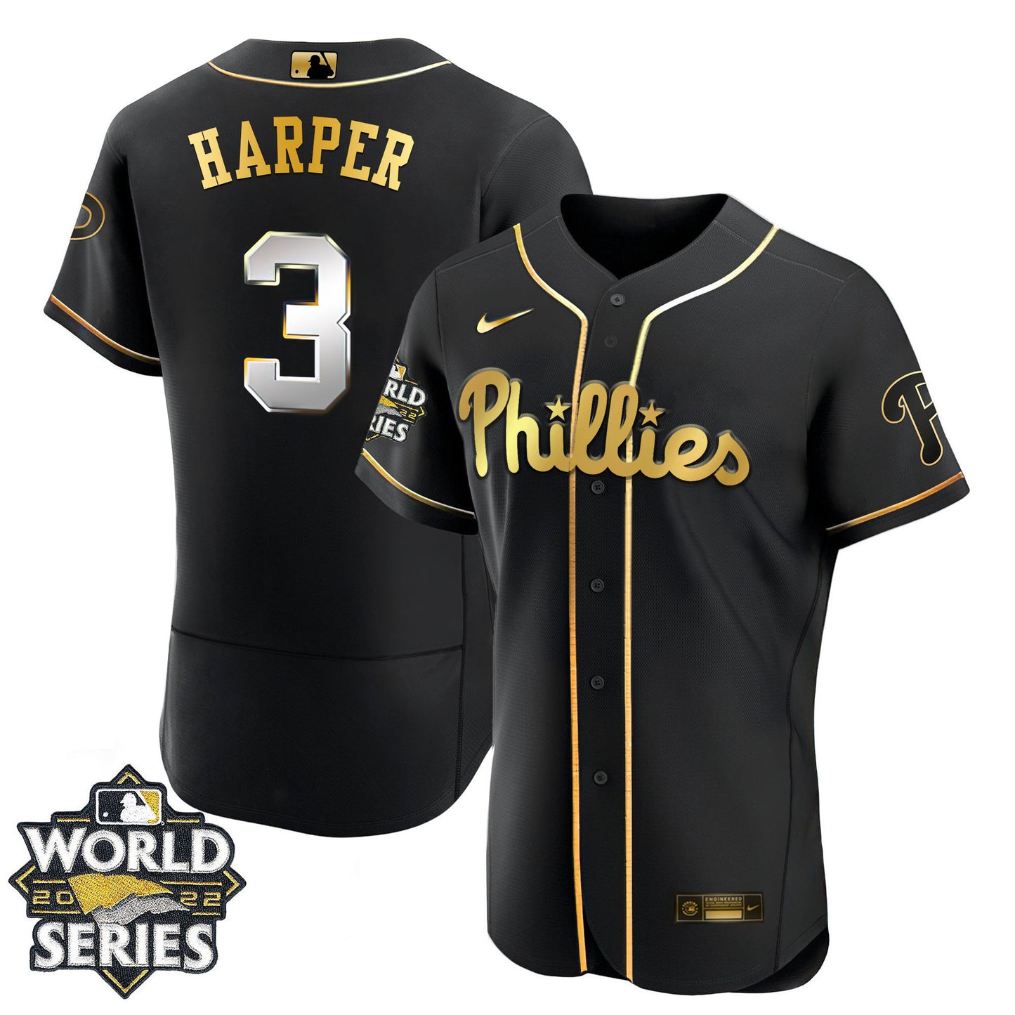 Youth’s Philadelphia Gold 2022 World Series Jersey Limited