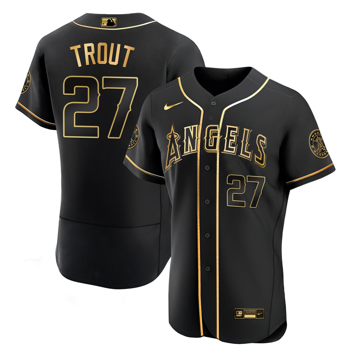 Flex Black Gold - Mike Trout