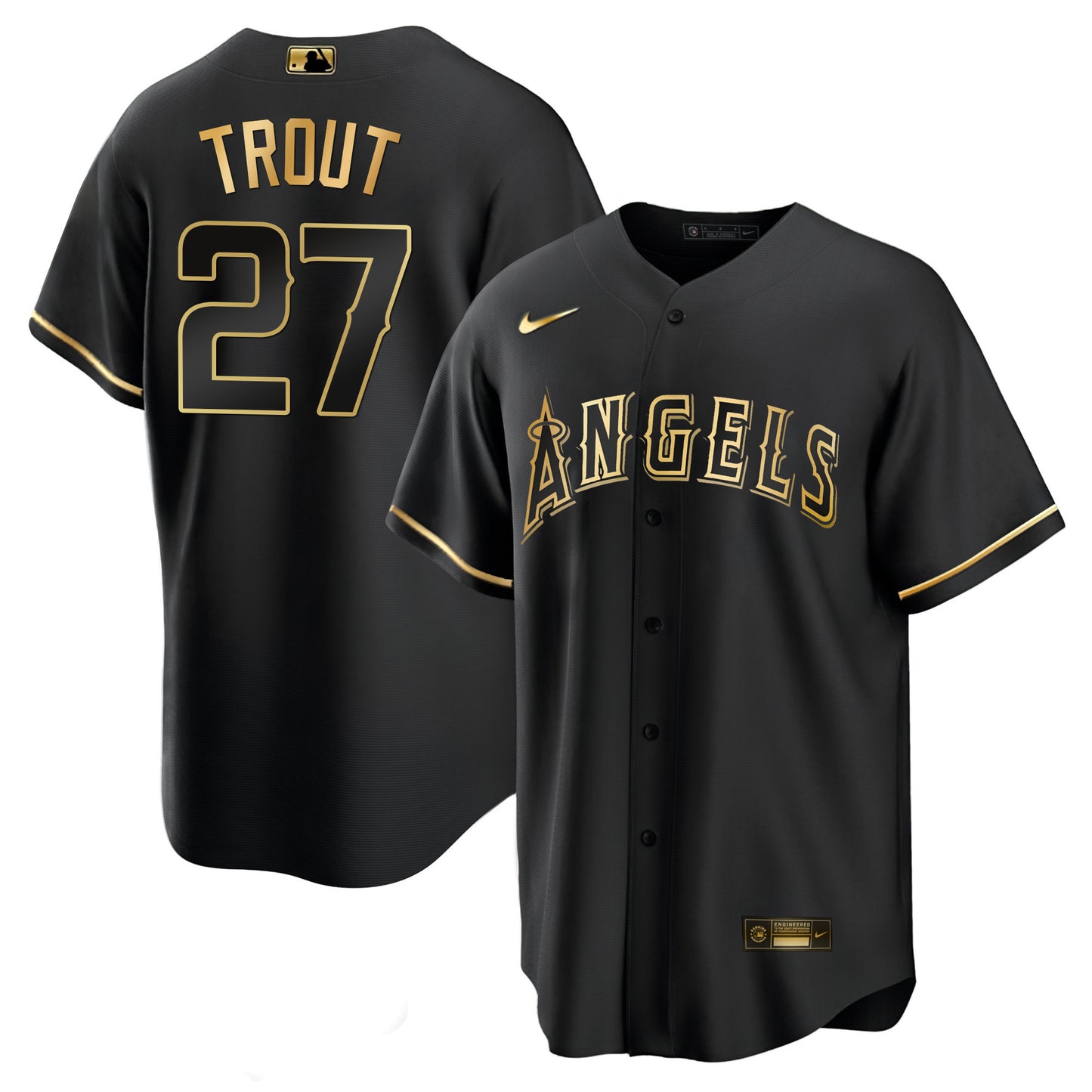 Cool Black Gold - Mike Trout