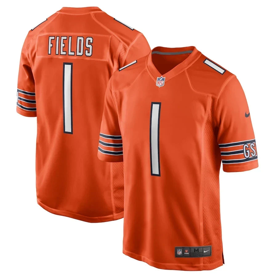 Men’s Justin Fields Chicago Game Jersey