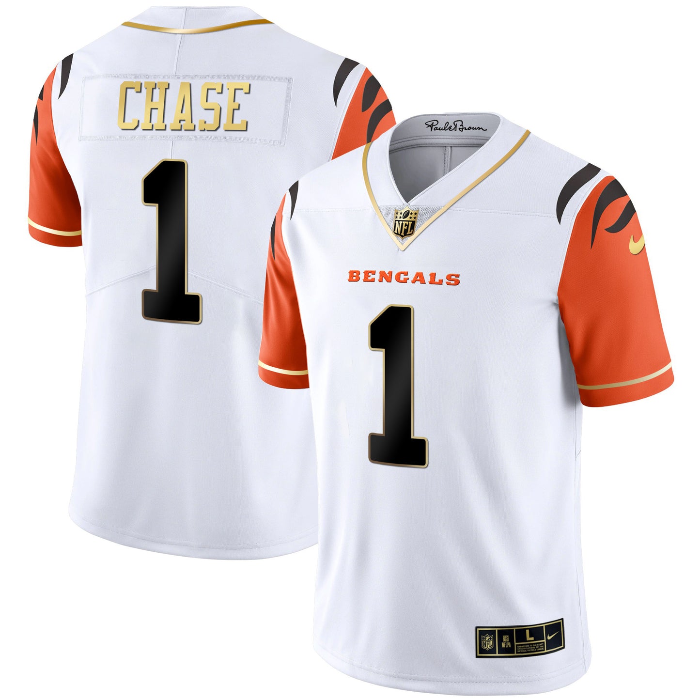 Orange Sleeves - Ja'Marr Chase