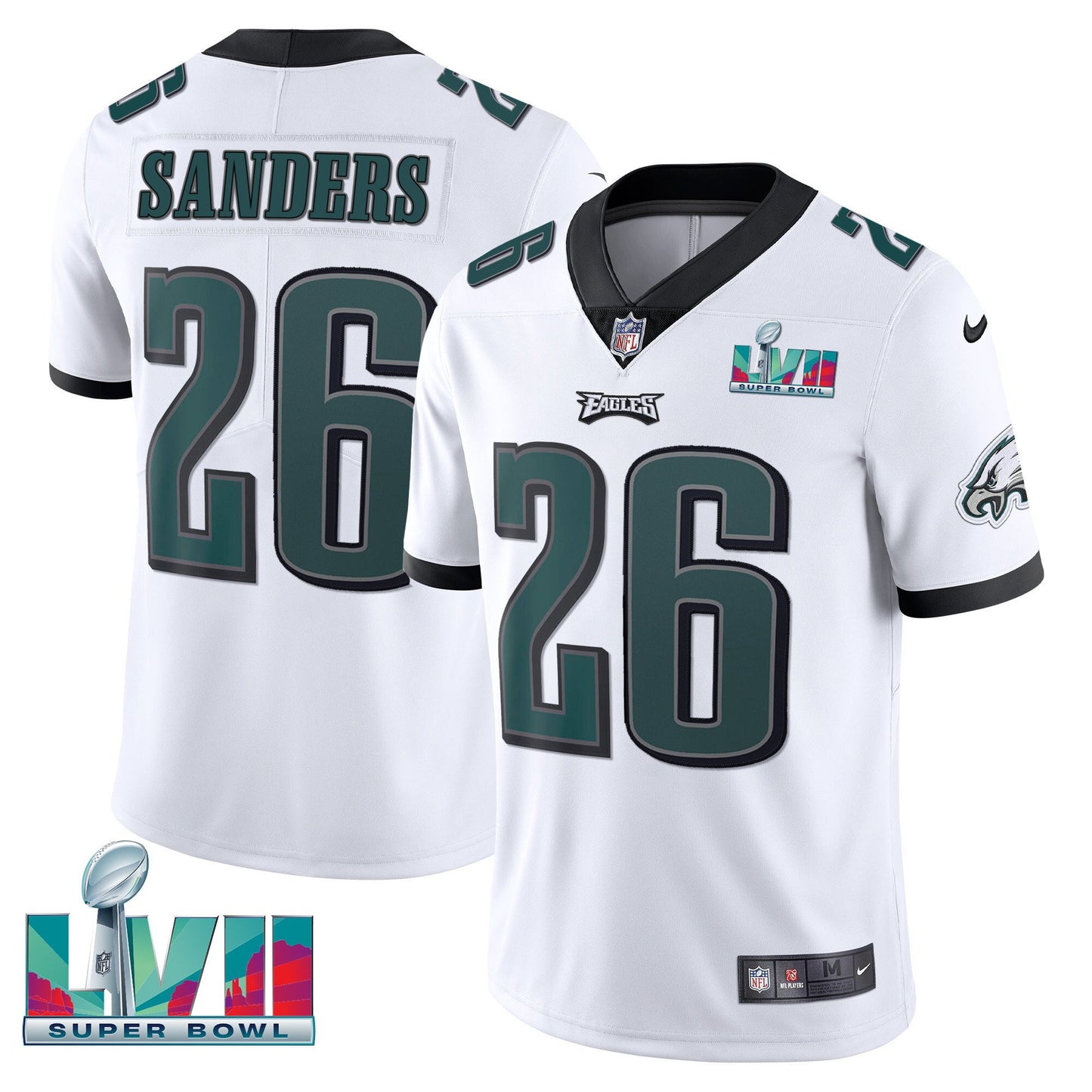 White - Miles Sanders
