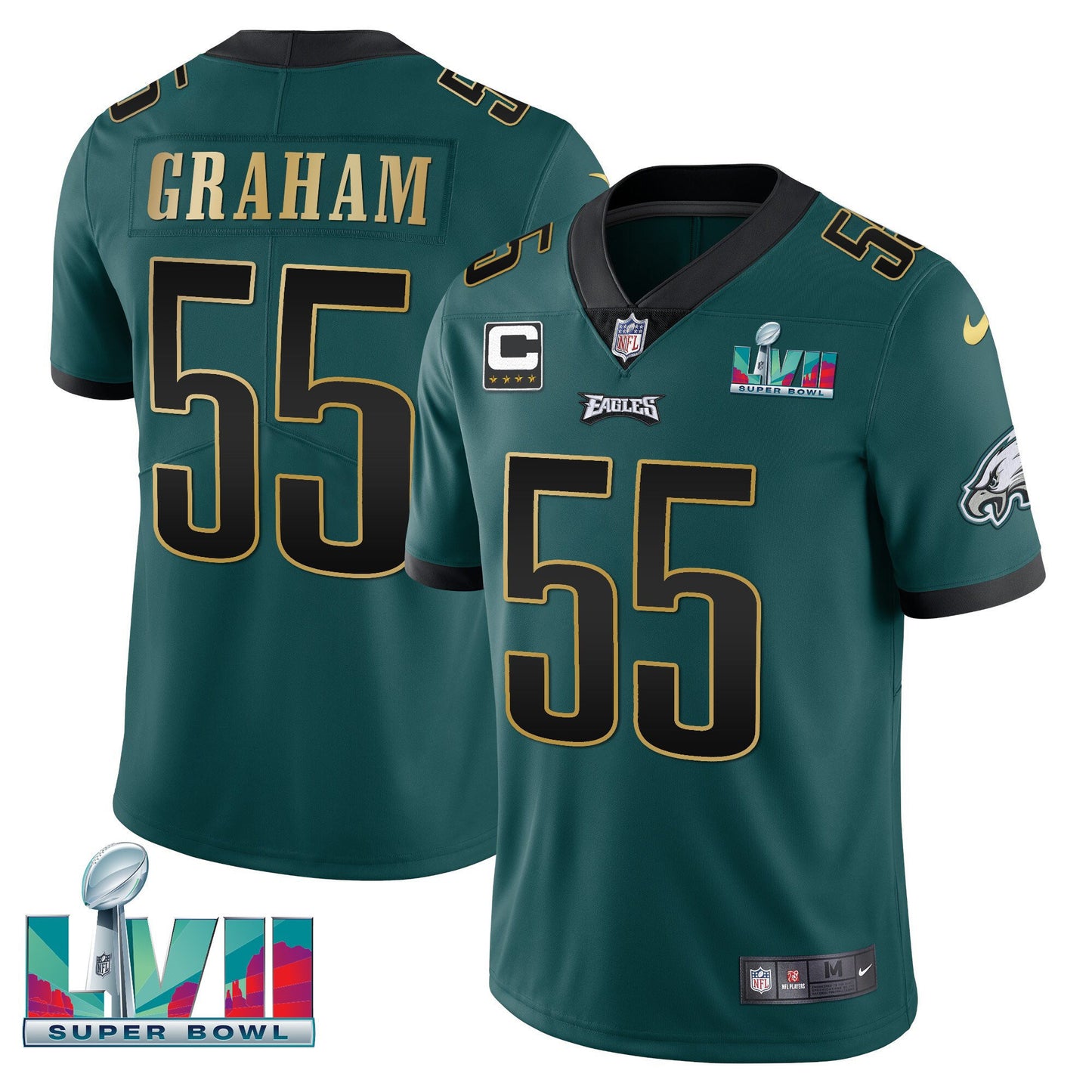 Green Gold Trim - Brandon Graham