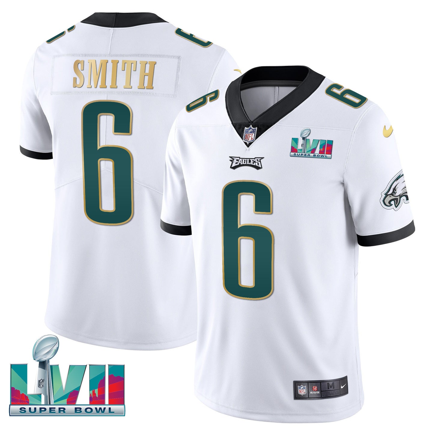 White Gold Trim - DeVonta Smith