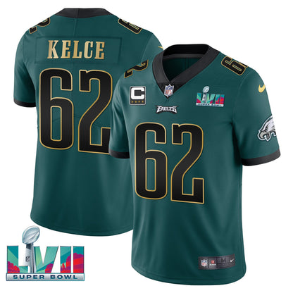 Green Gold Trim - Jason Kelce