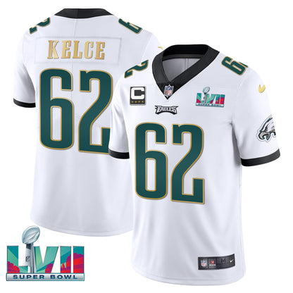 White Gold Trim - Jason Kelce