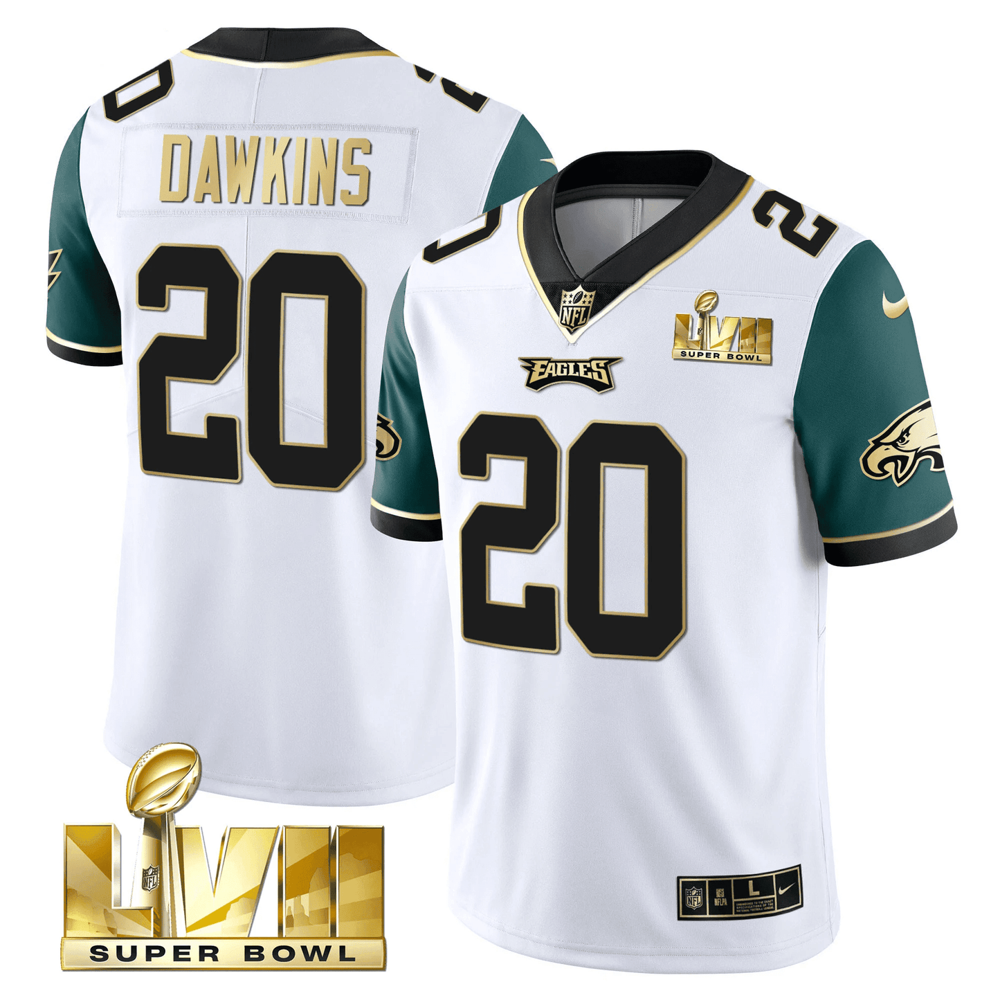 Midnight Green Sleeves - Brian Dawkins