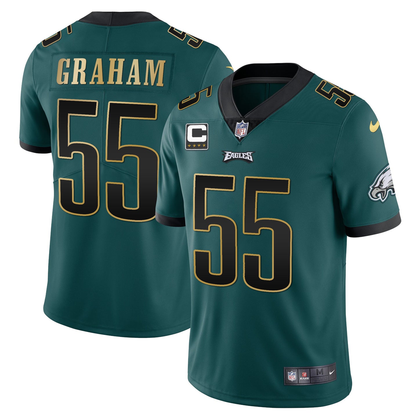 Midnight Green Gold Trim - Brandon Graham