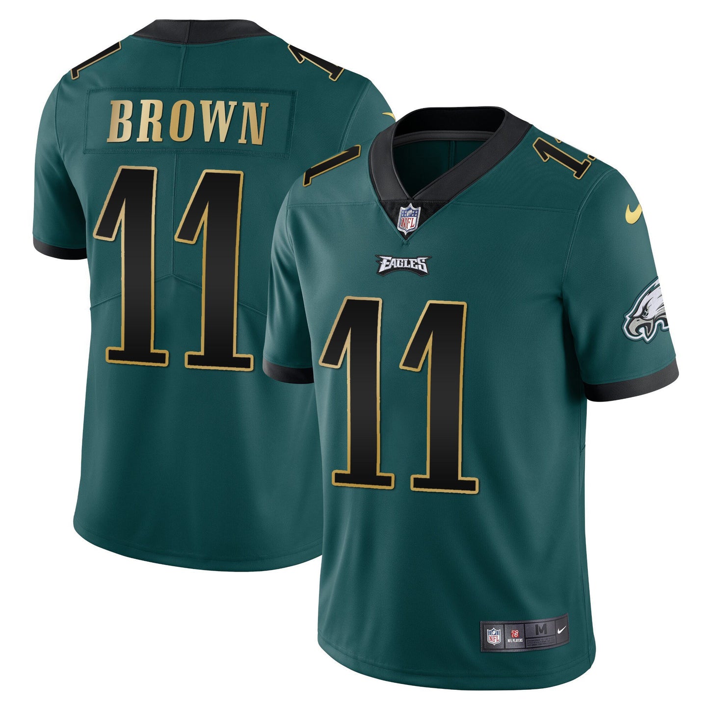 Midnight Green Gold Trim - A.J. Brown