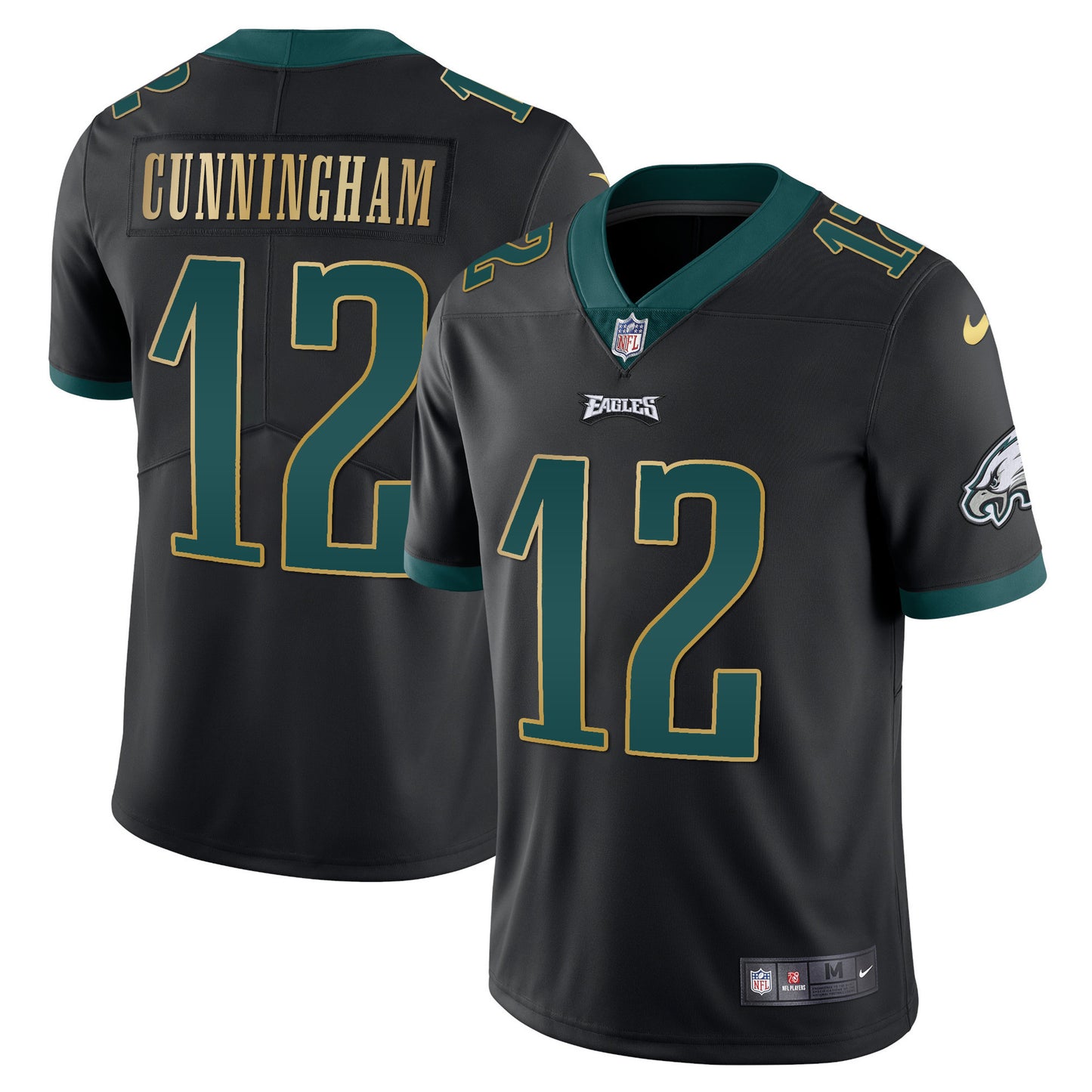 Black Gold Trim - Randall Cunningham