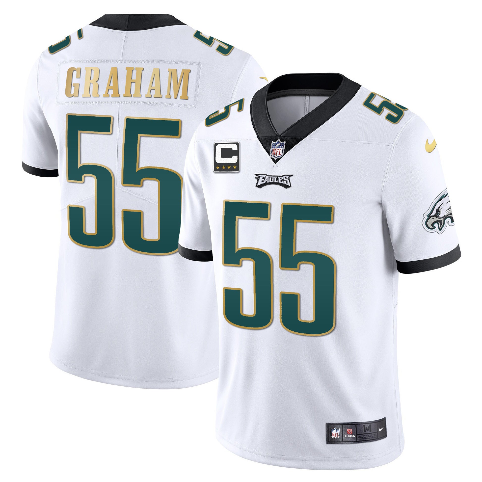 White Gold Trim - Brandon Graham