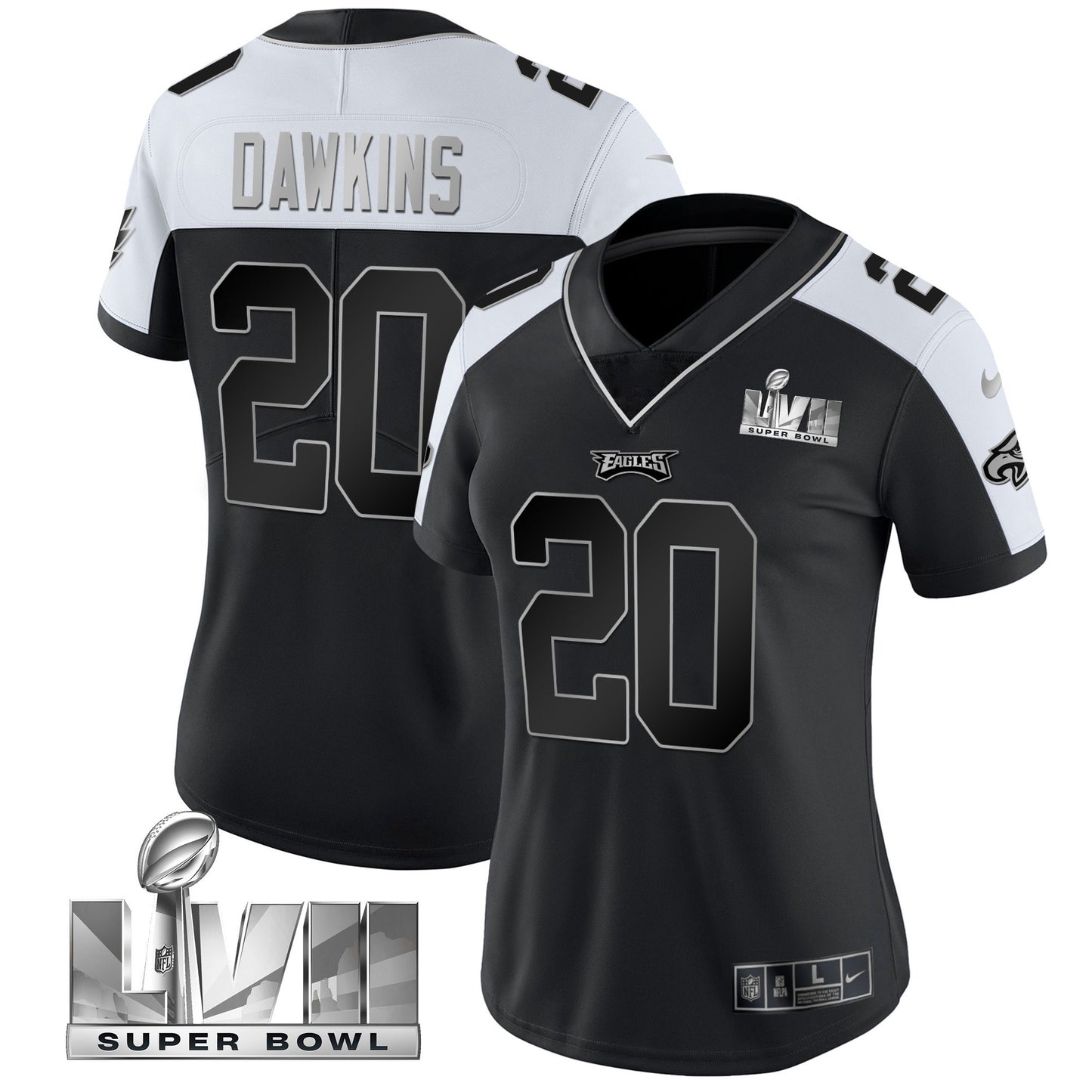 Alternate Silver - Brian Dawkins