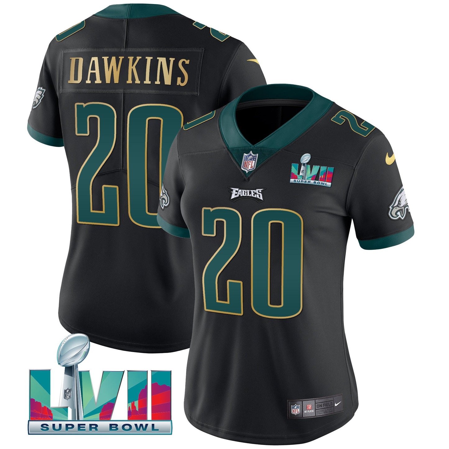 Black Gold Trim - Brian Dawkins