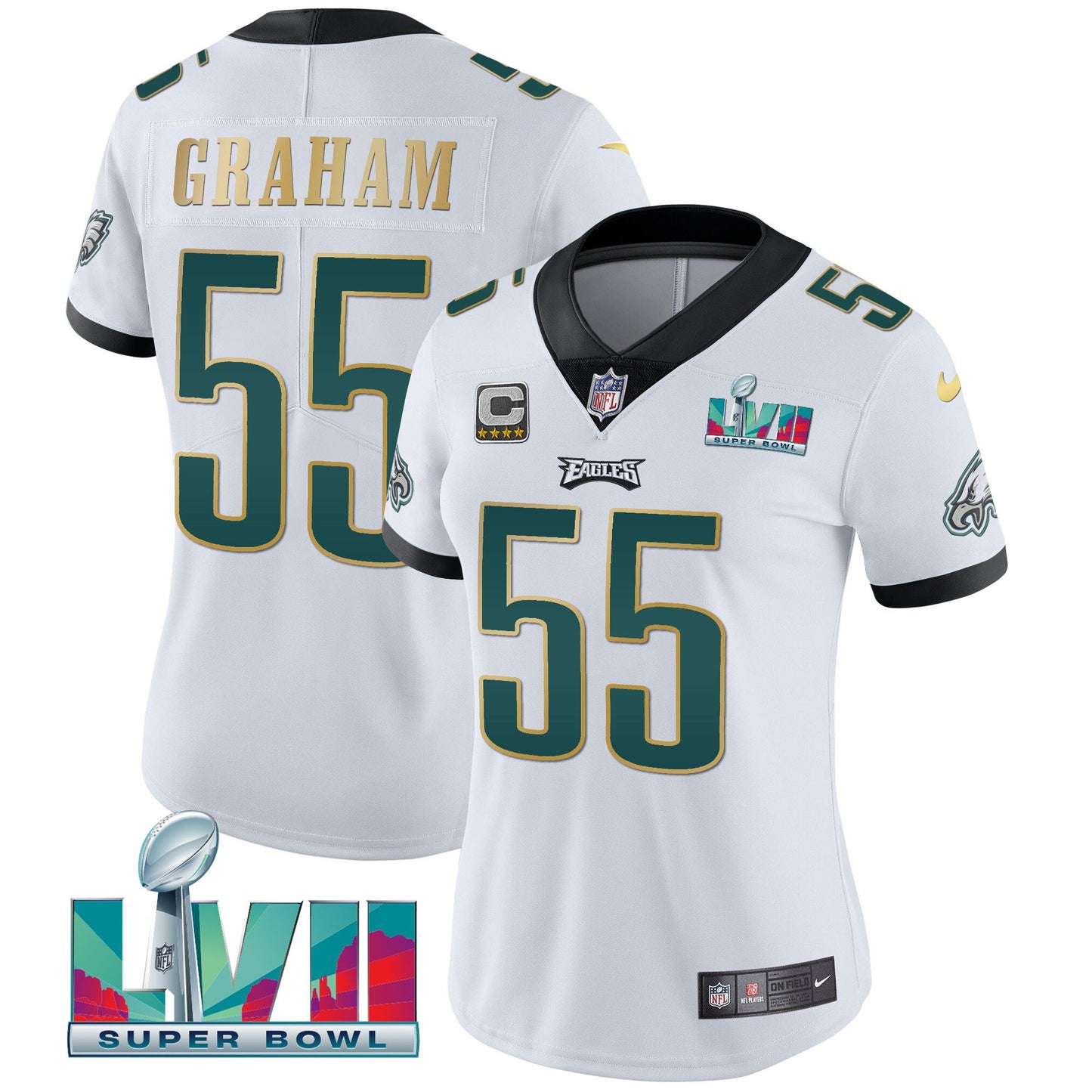 White Gold Trim - Brandon Graham