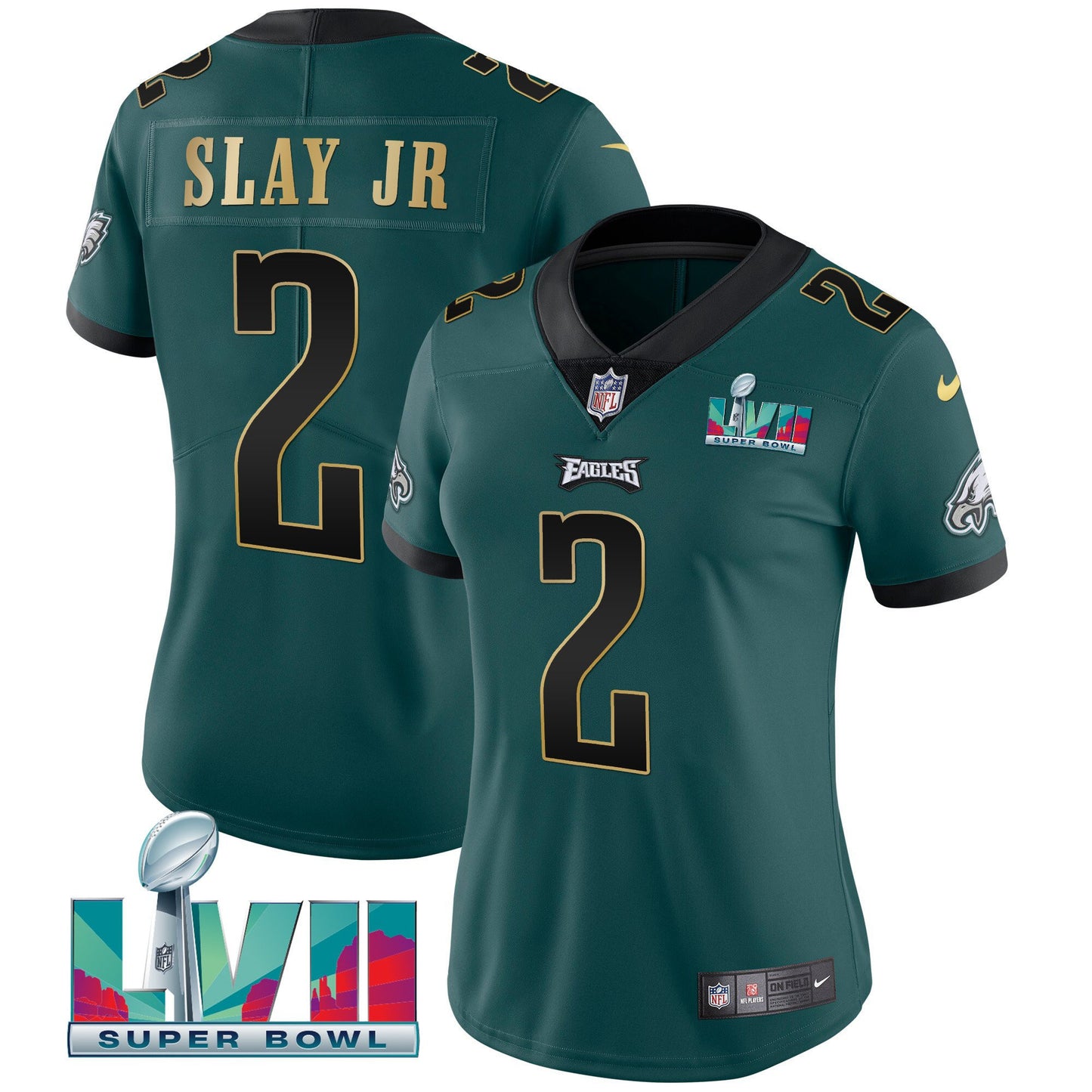 Midnight Green Gold Trim - Darius Slay Jr.