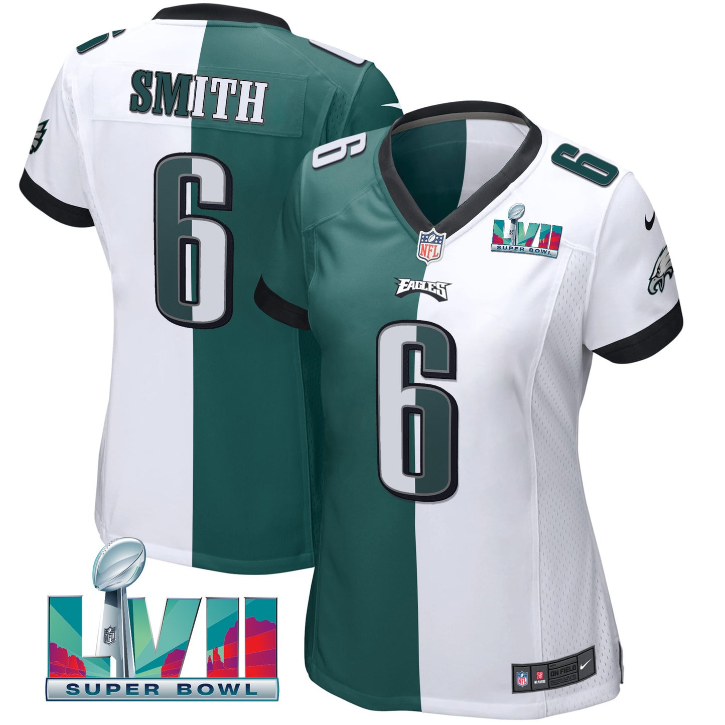 Split White Green - DeVonta Smith