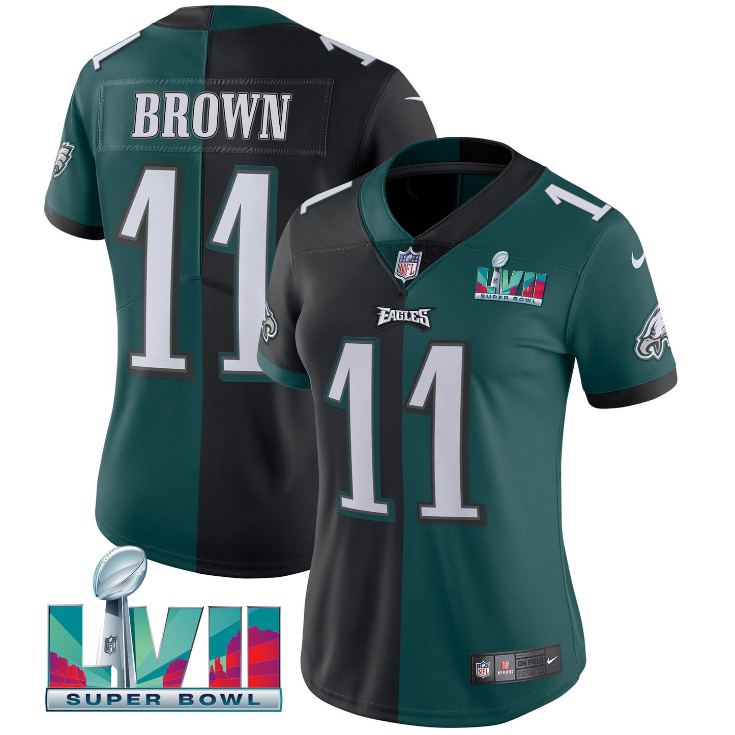 Split Black Green - A.J. Brown