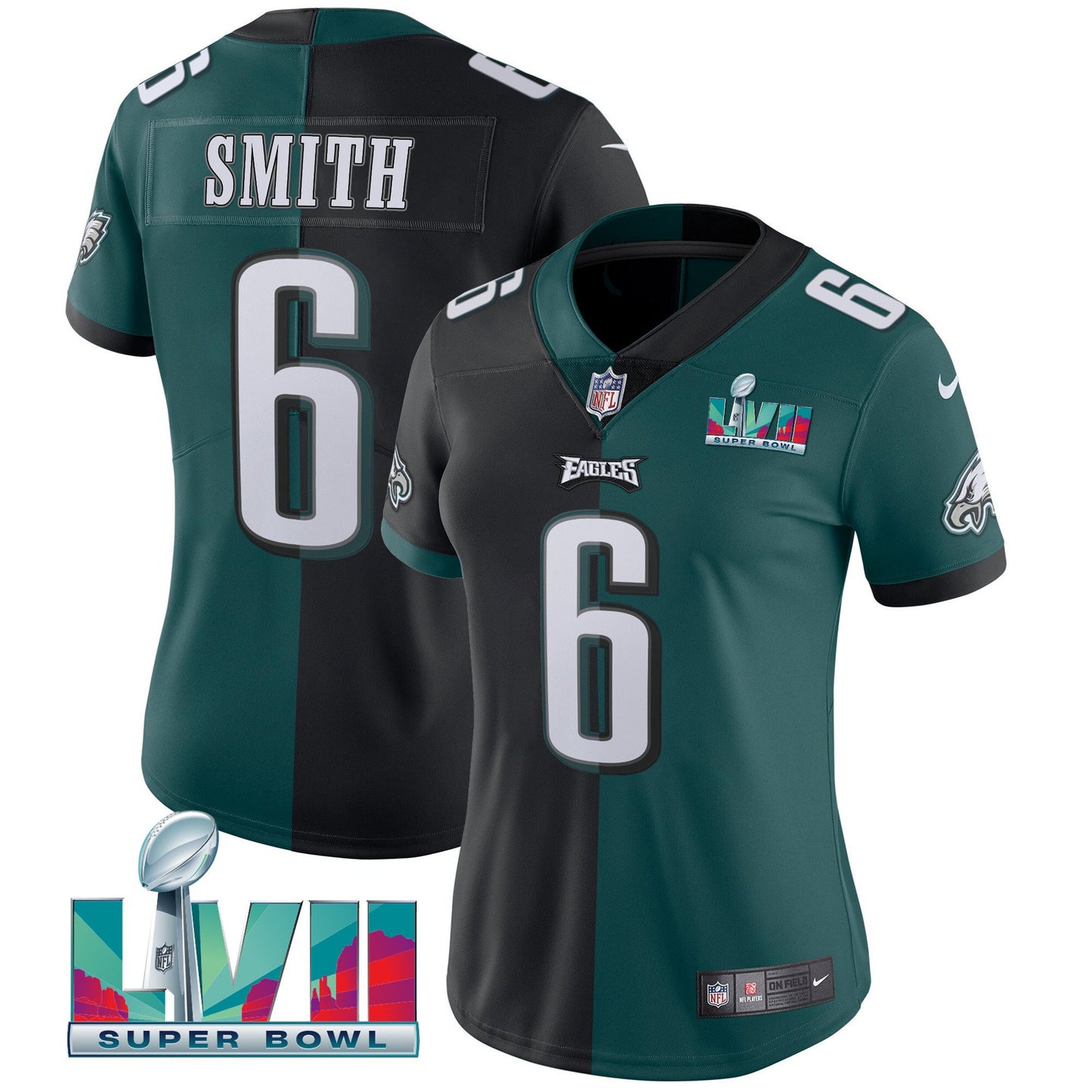 Split Black Green - DeVonta Smith