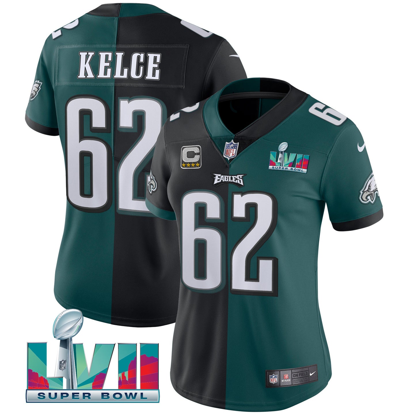 Split Black Green - Jason Kelce
