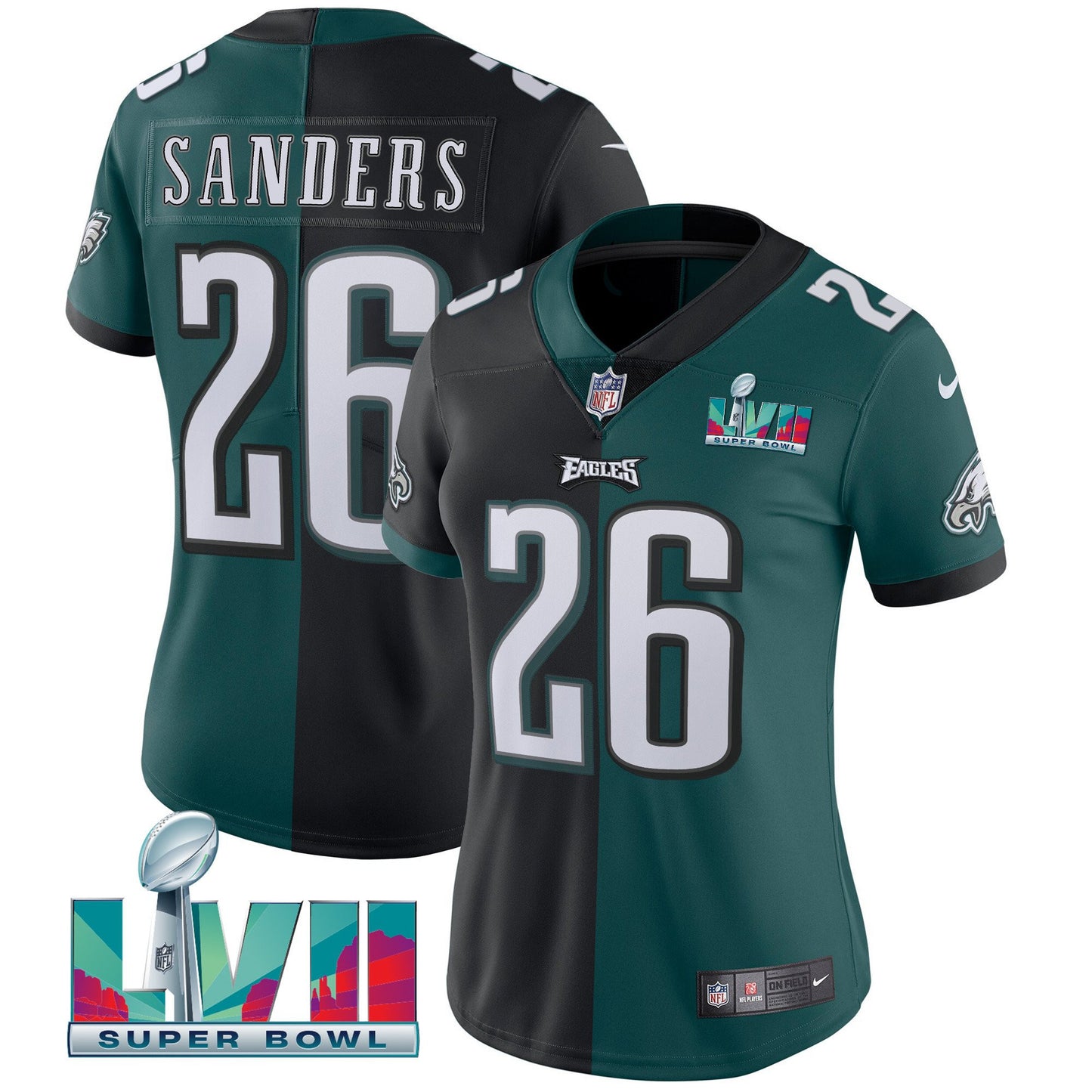 Split Black Green - Miles Sanders