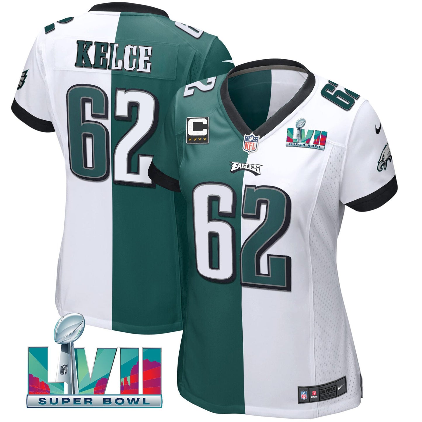 Split White Green - Jason Kelce