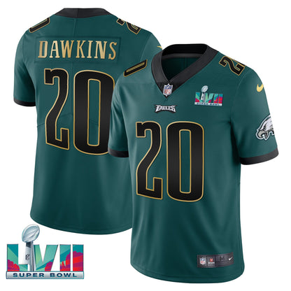 Green Gold Trim - Brian Dawkins