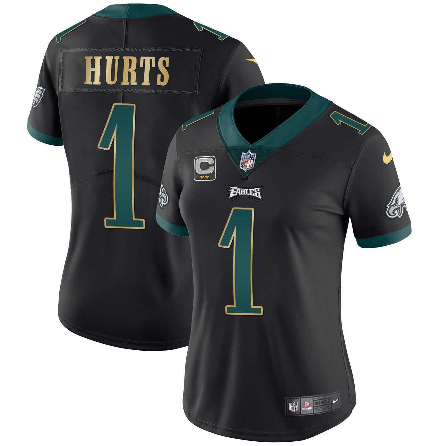Black Gold Trim - Jalen Hurts