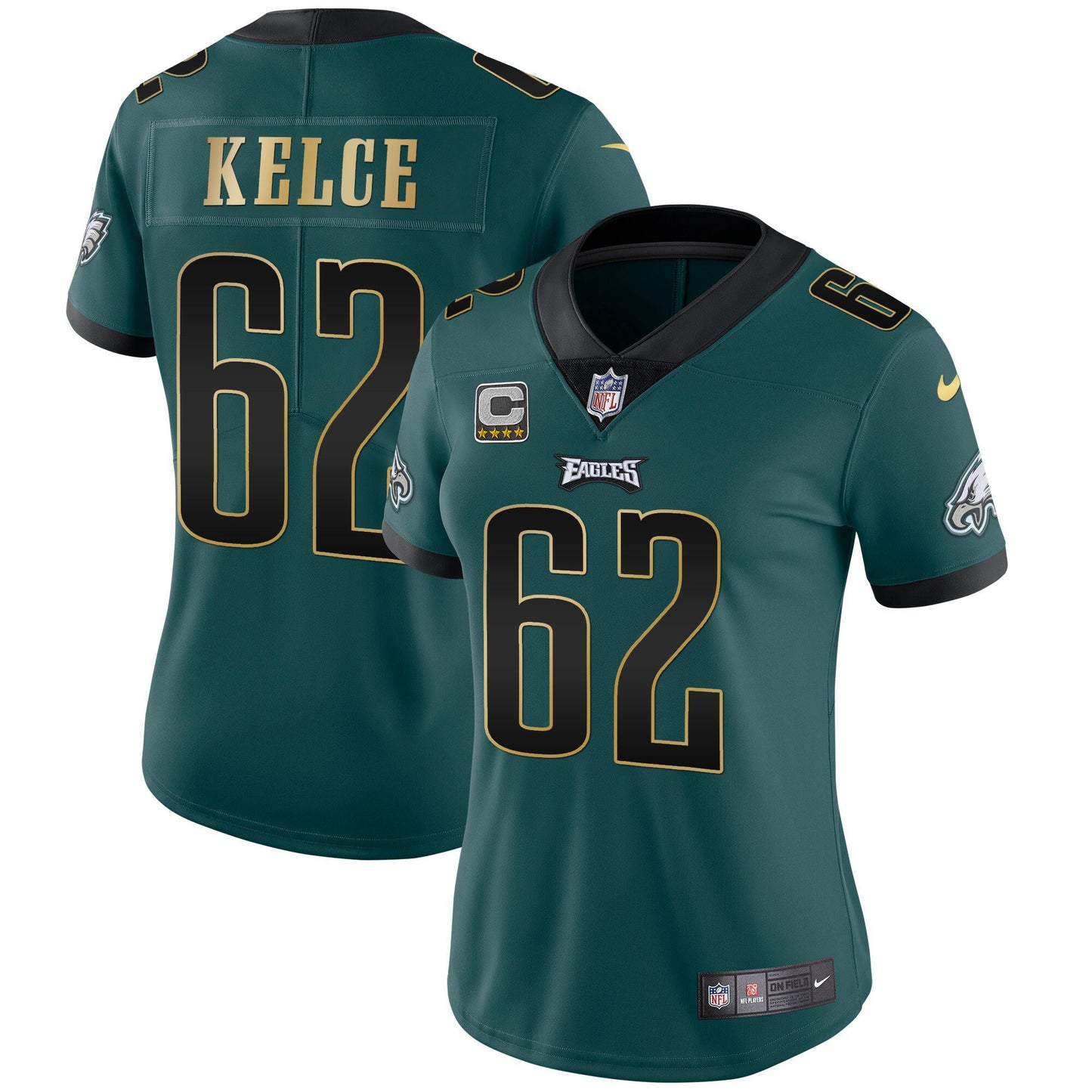 Green Gold Trim - Jason Kelce