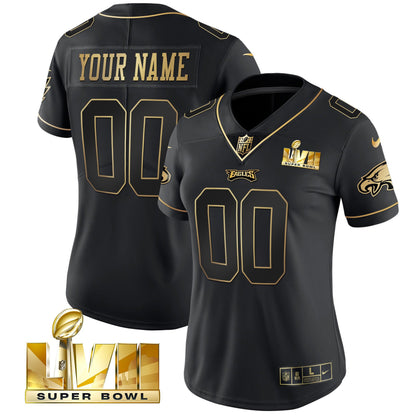 Super Bowl Gold Custom Vapor Jersey