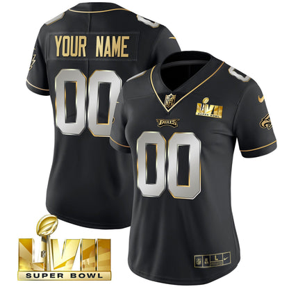 Super Bowl Gold Custom Vapor Jersey