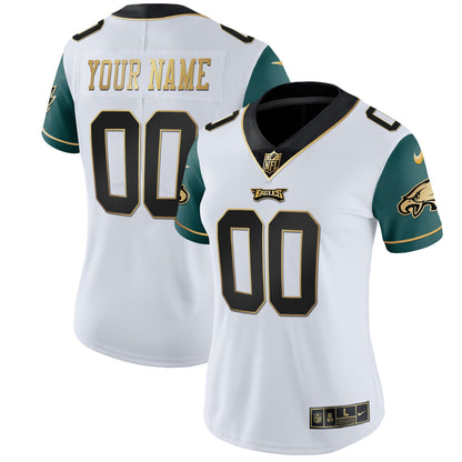 Gold & Split Custom Name and Number