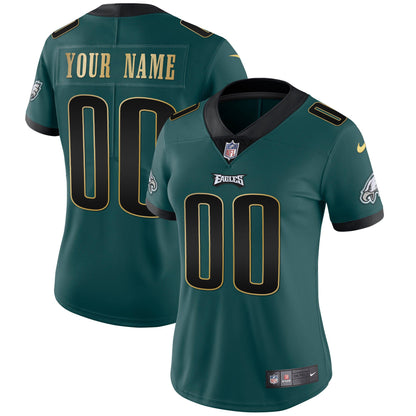 Gold & Split Custom Name and Number