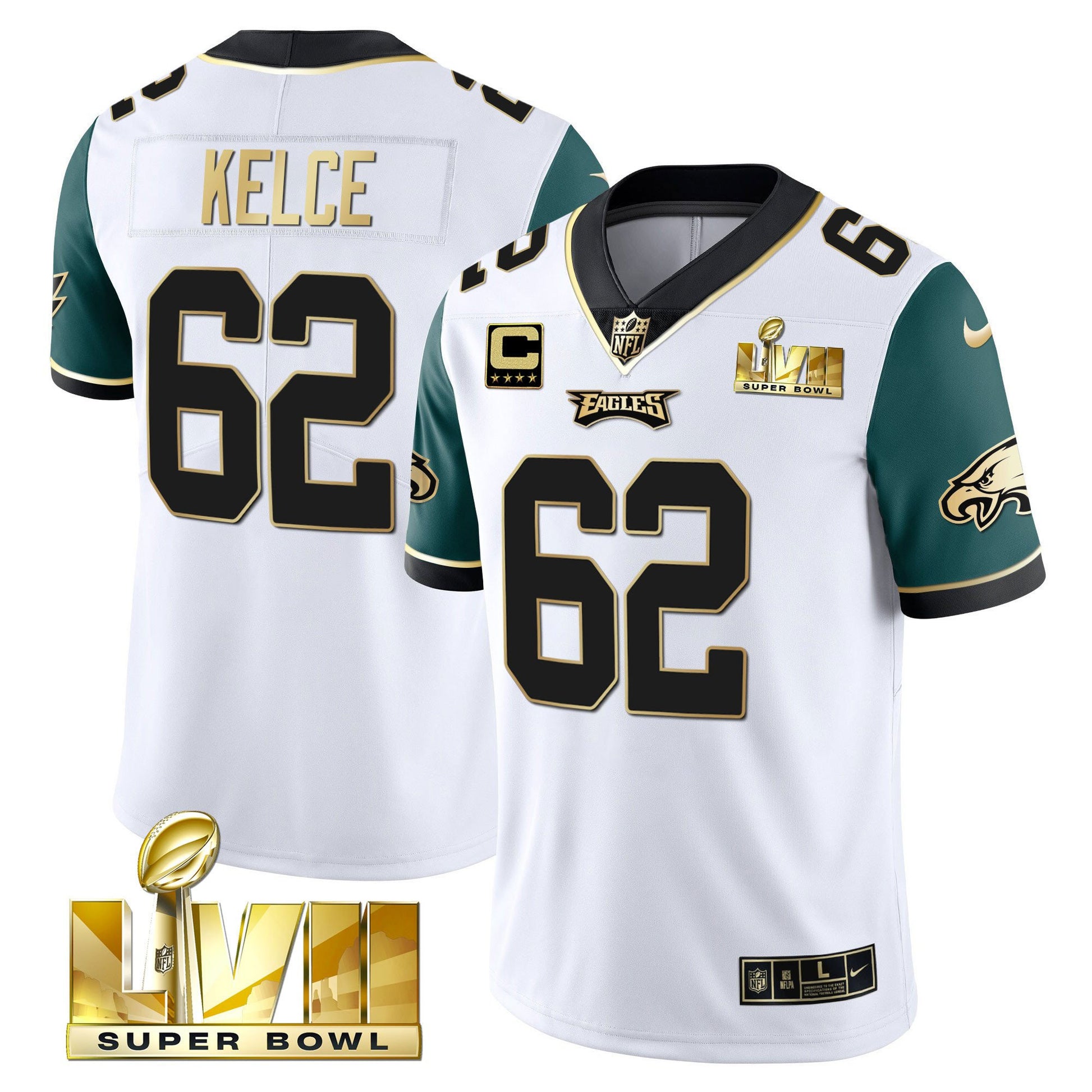 Midnight Green Sleeves - Jason Kelce