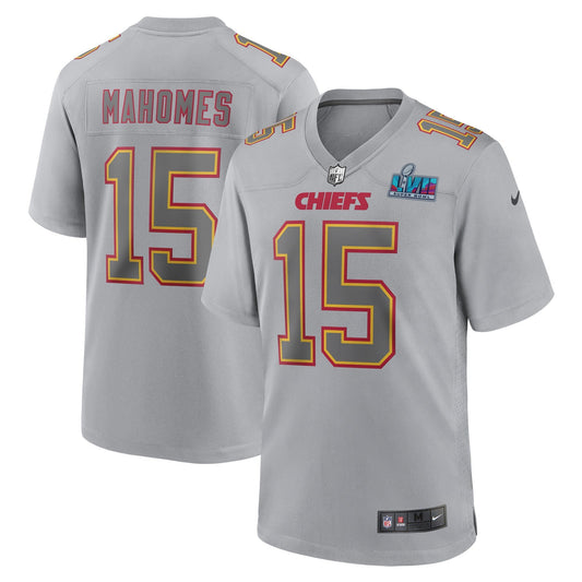 Super Bowl LVII Patch Game Jersey Gray