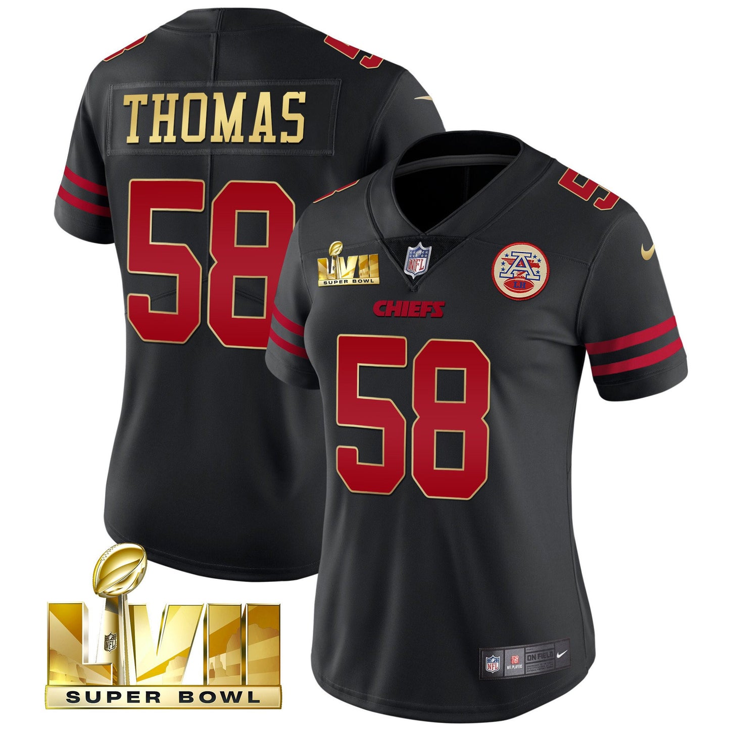 Black Gold Trim - Derrick Thomas