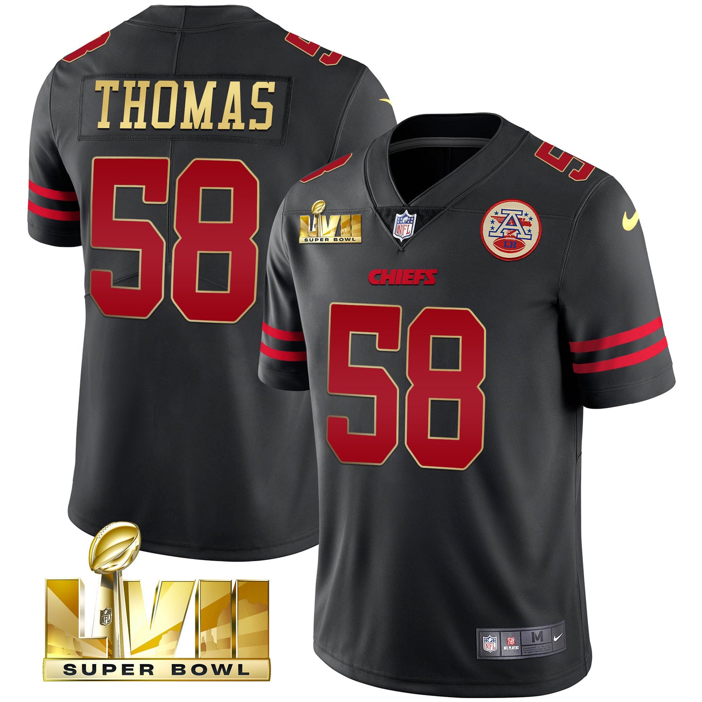 Gold Trim - Derrick Thomas