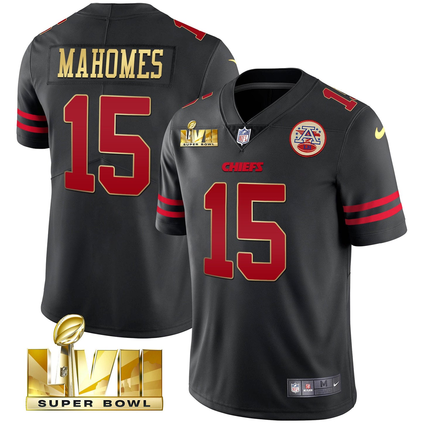 Gold Trim - Patrick Mahomes