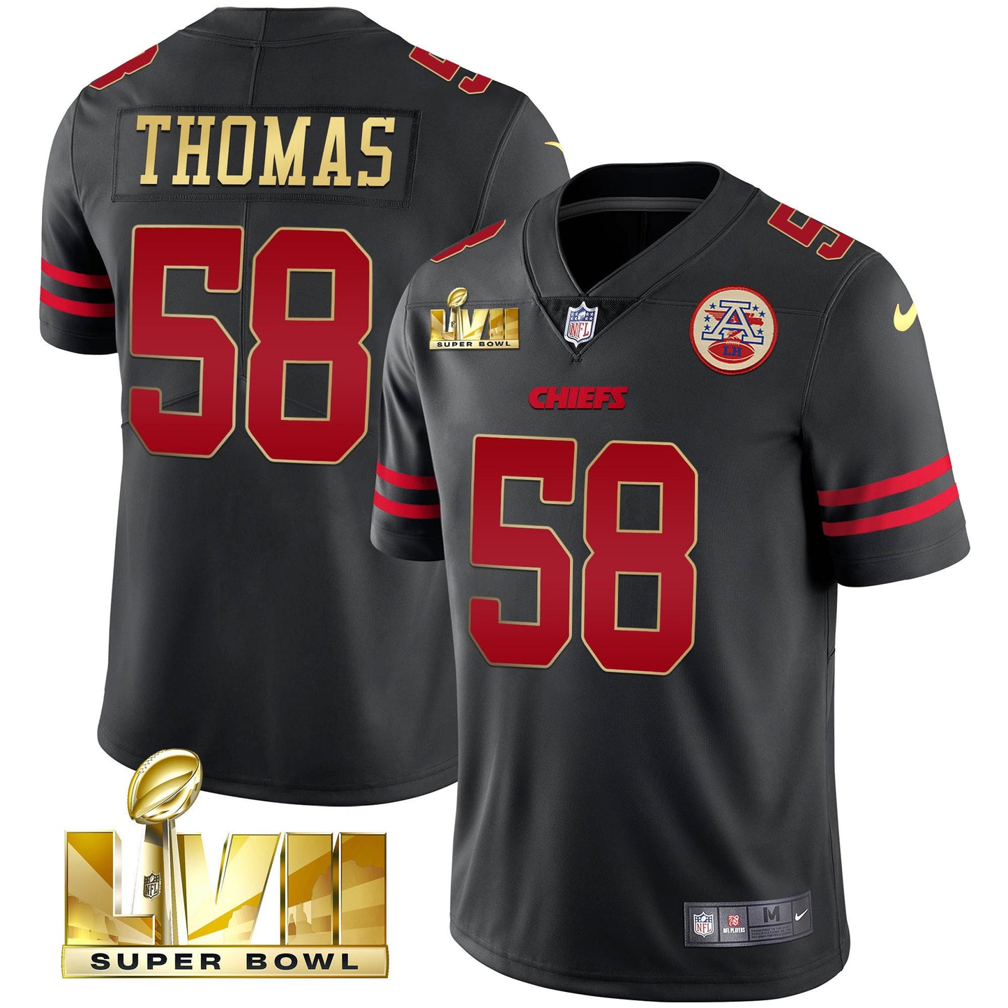 Gold Trim - Derrick Thomas