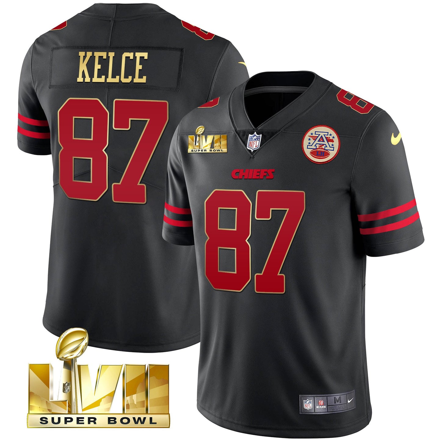Gold Trim - Travis Kelce