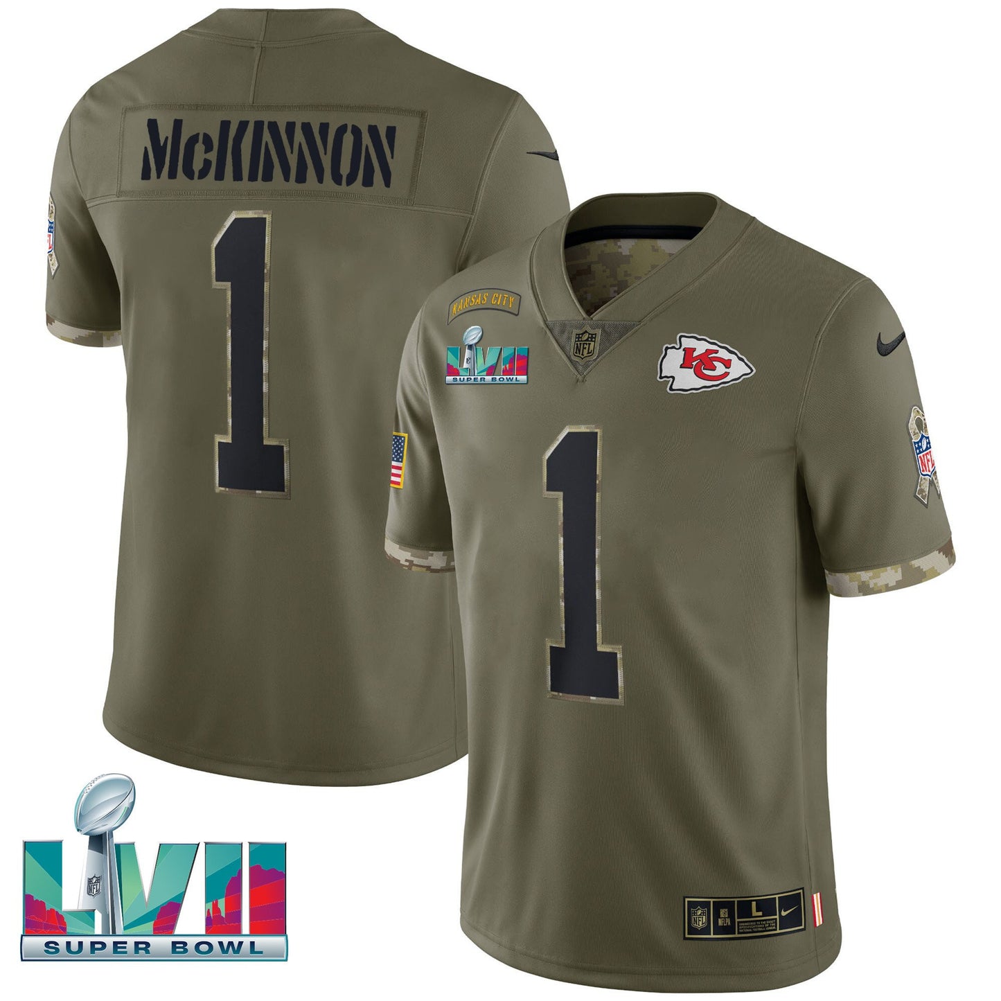 Super Bowl LVII Salute To Service Player Jersey