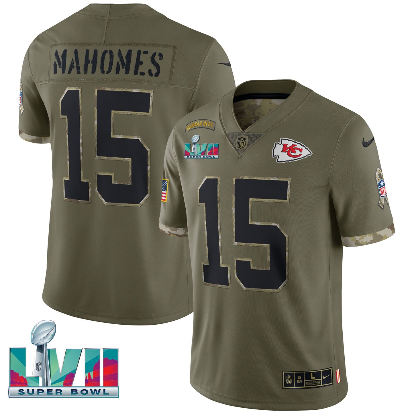 Super Bowl LVII Salute To Service Player Jersey