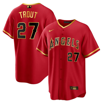 Cool Black Red - Mike Trout