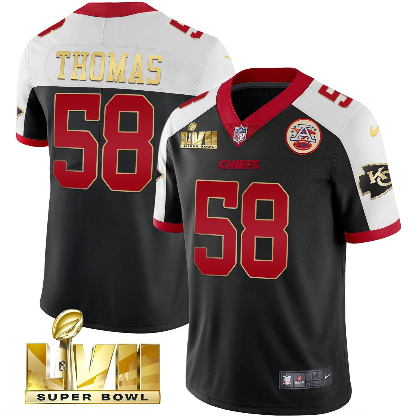 Gold Trim - Derrick Thomas