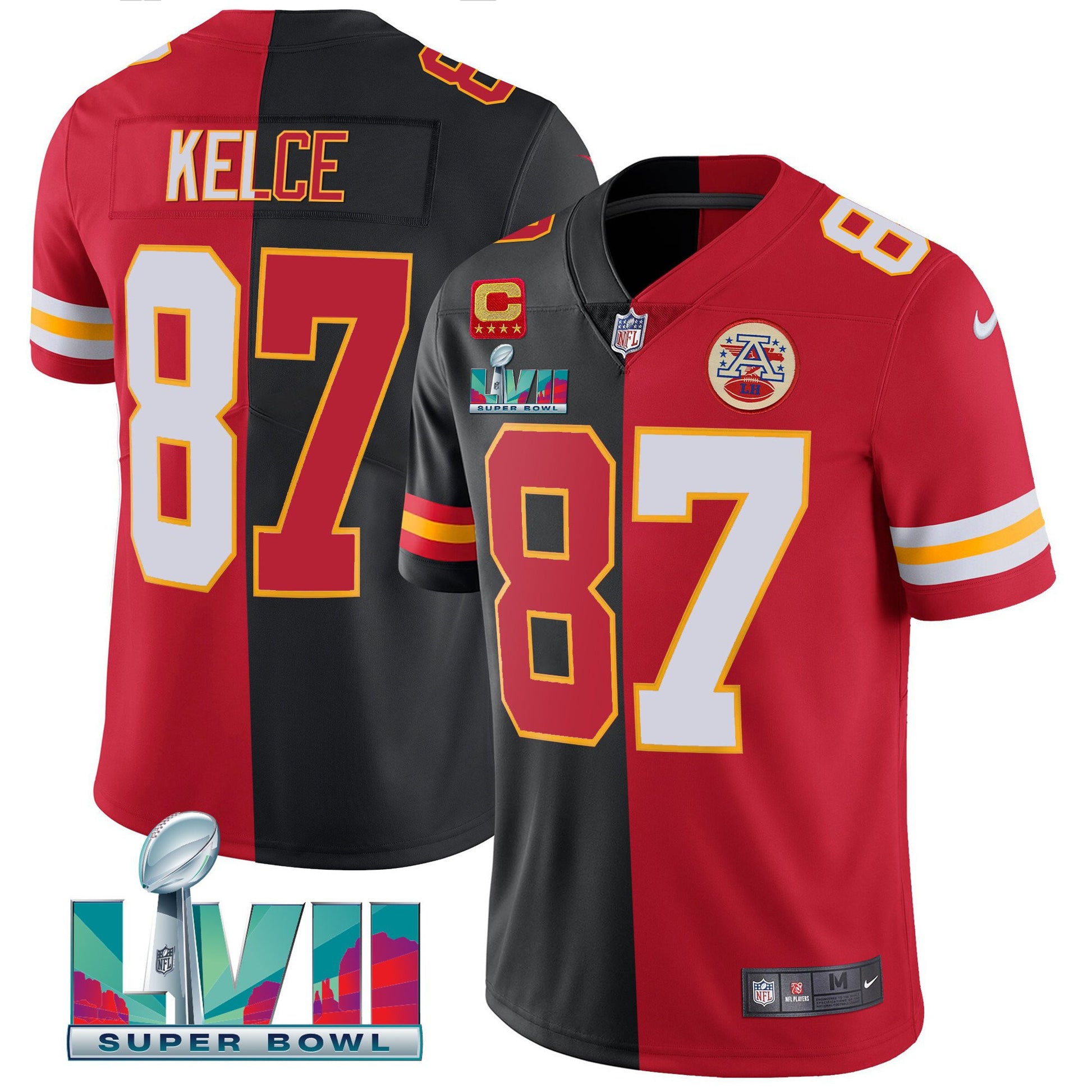 Split Red-Black - Travis Kelce